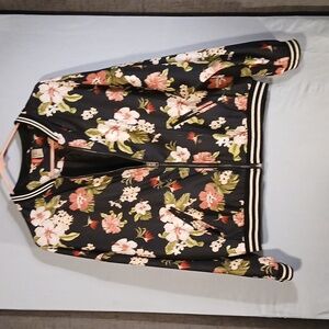 H&M's Divided- Floral Print Bomber Jacket
